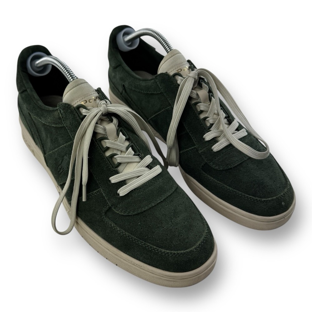 Polo Ralph Lauren Men's Size 11 Green Suede & Textile‎ Upper Sneakers